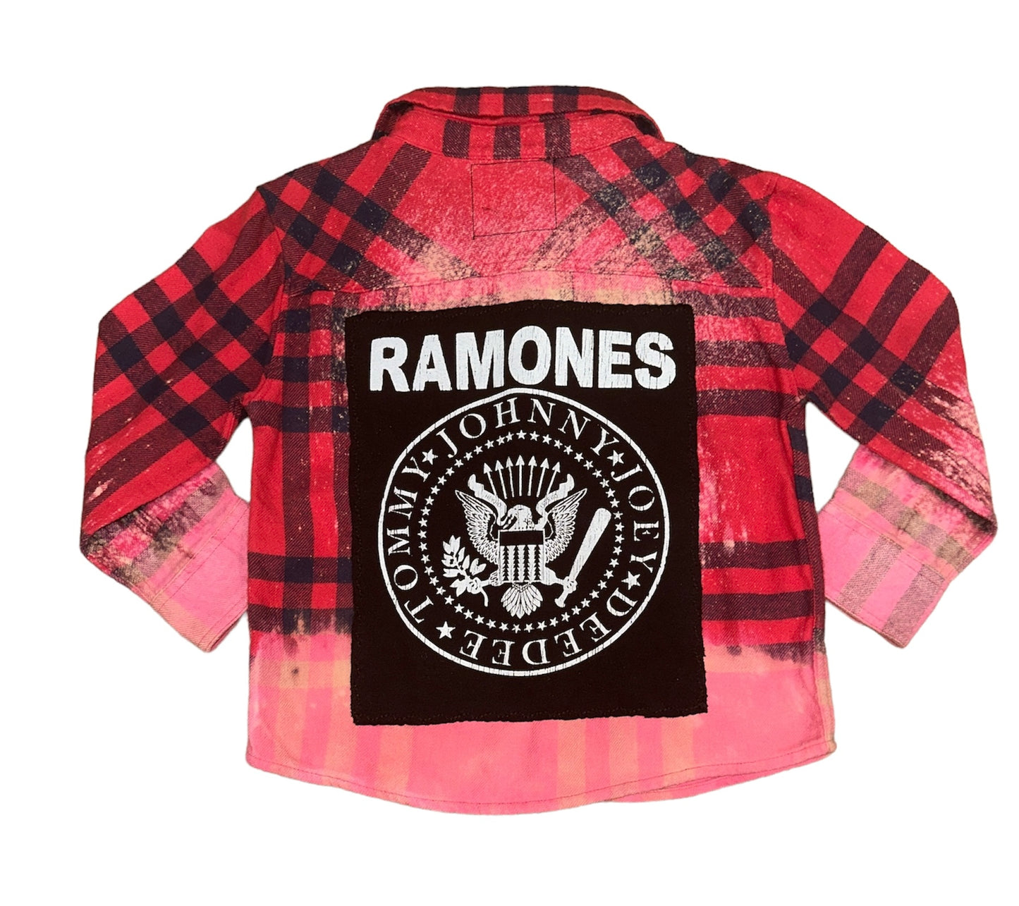 Ramones toddler flannel