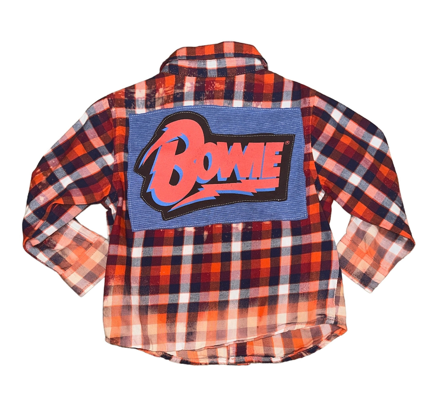 Bowie baby flannel