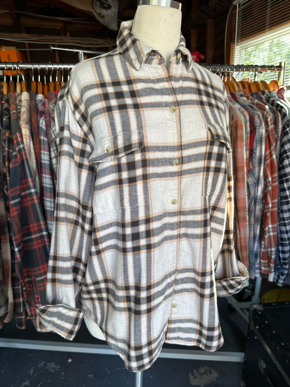 Upcycled Band Flannel ft. System of a Down