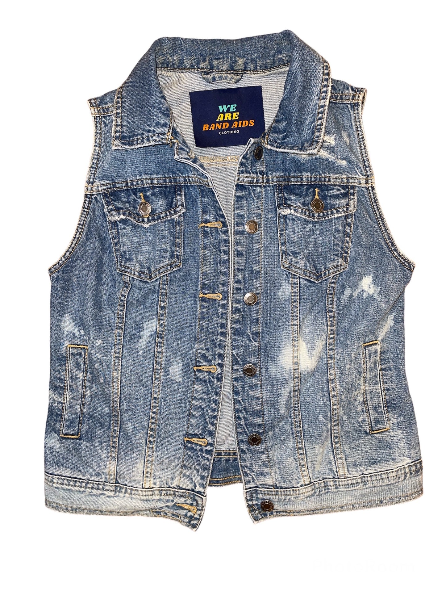 David Bowie Denim Vest