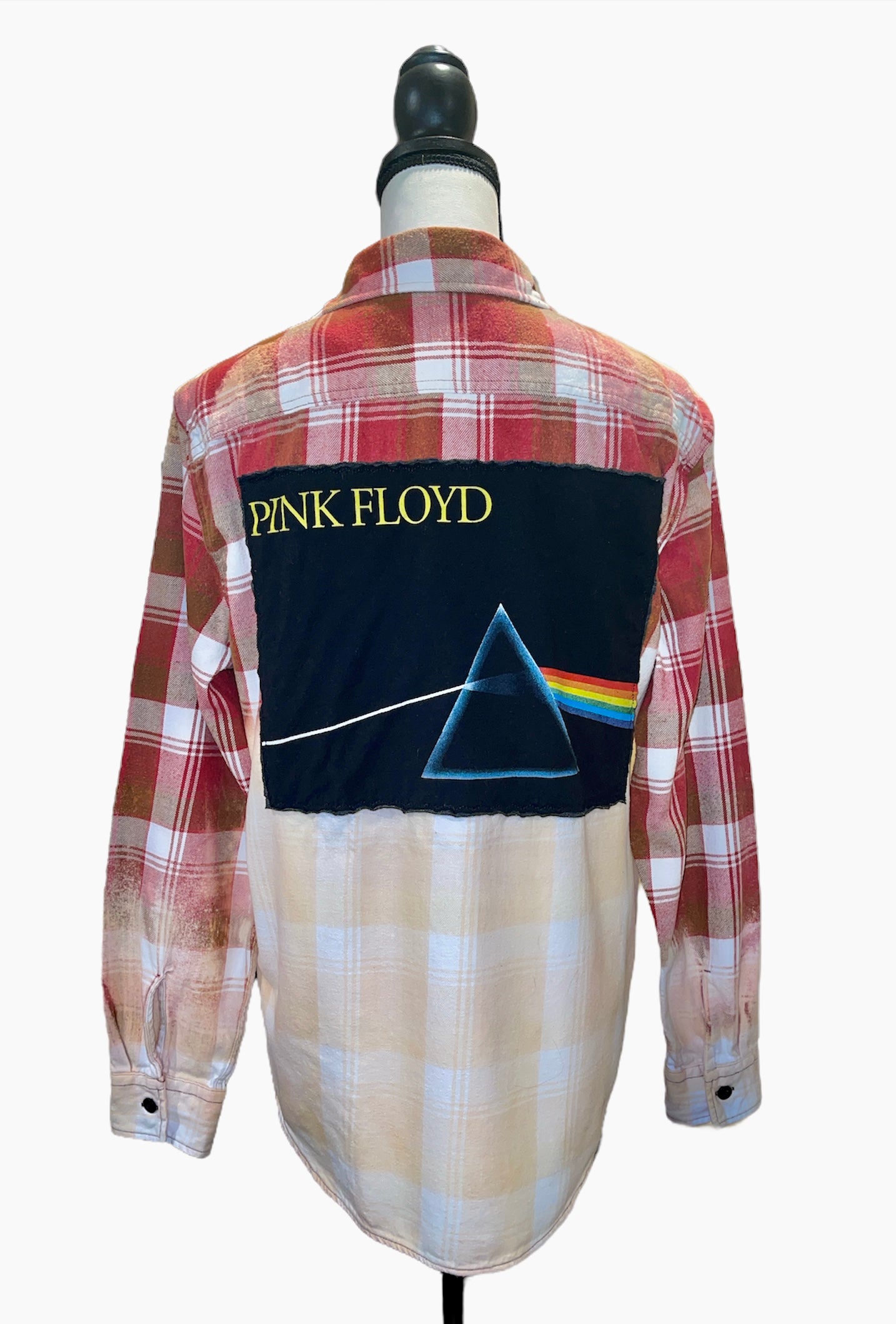 Pink Floyd Distressed Flannel
