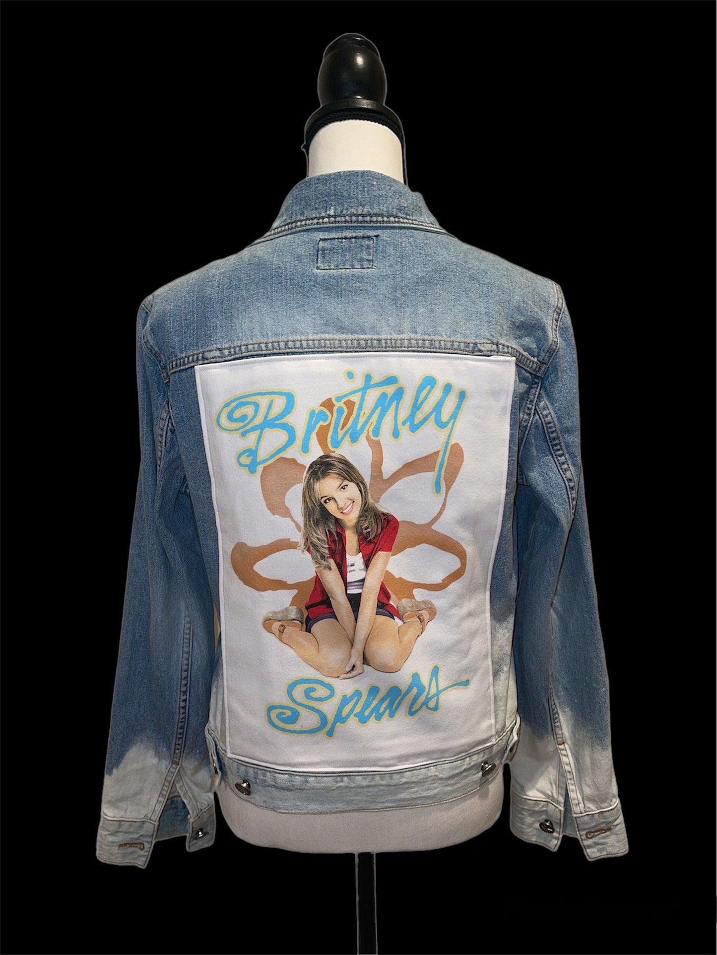 Britney Spears Vintage Style Denim Jacket