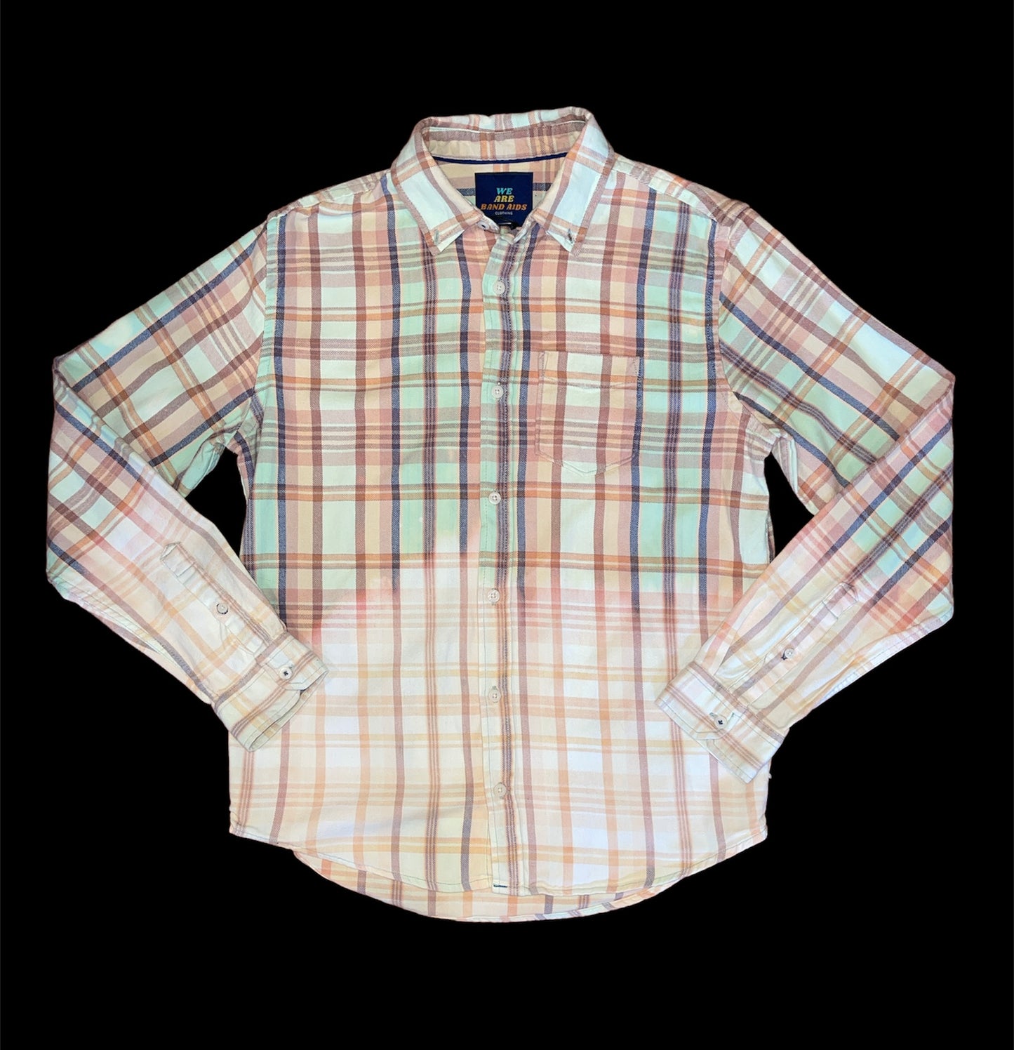 Red Hot Chili Peppers Vintage Style Distressed Flannel