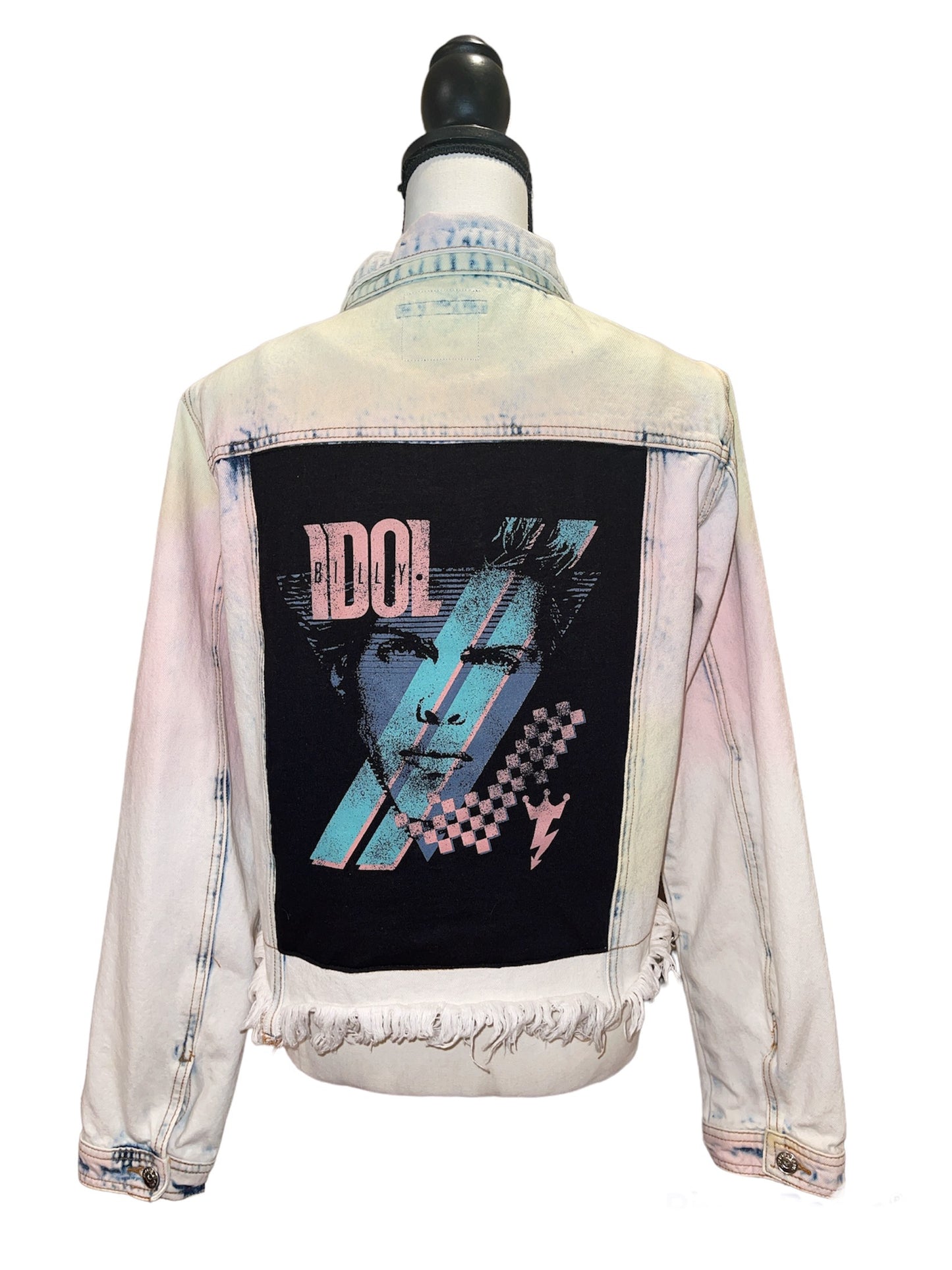 Billy Idol Vintage Style Denim Jacket