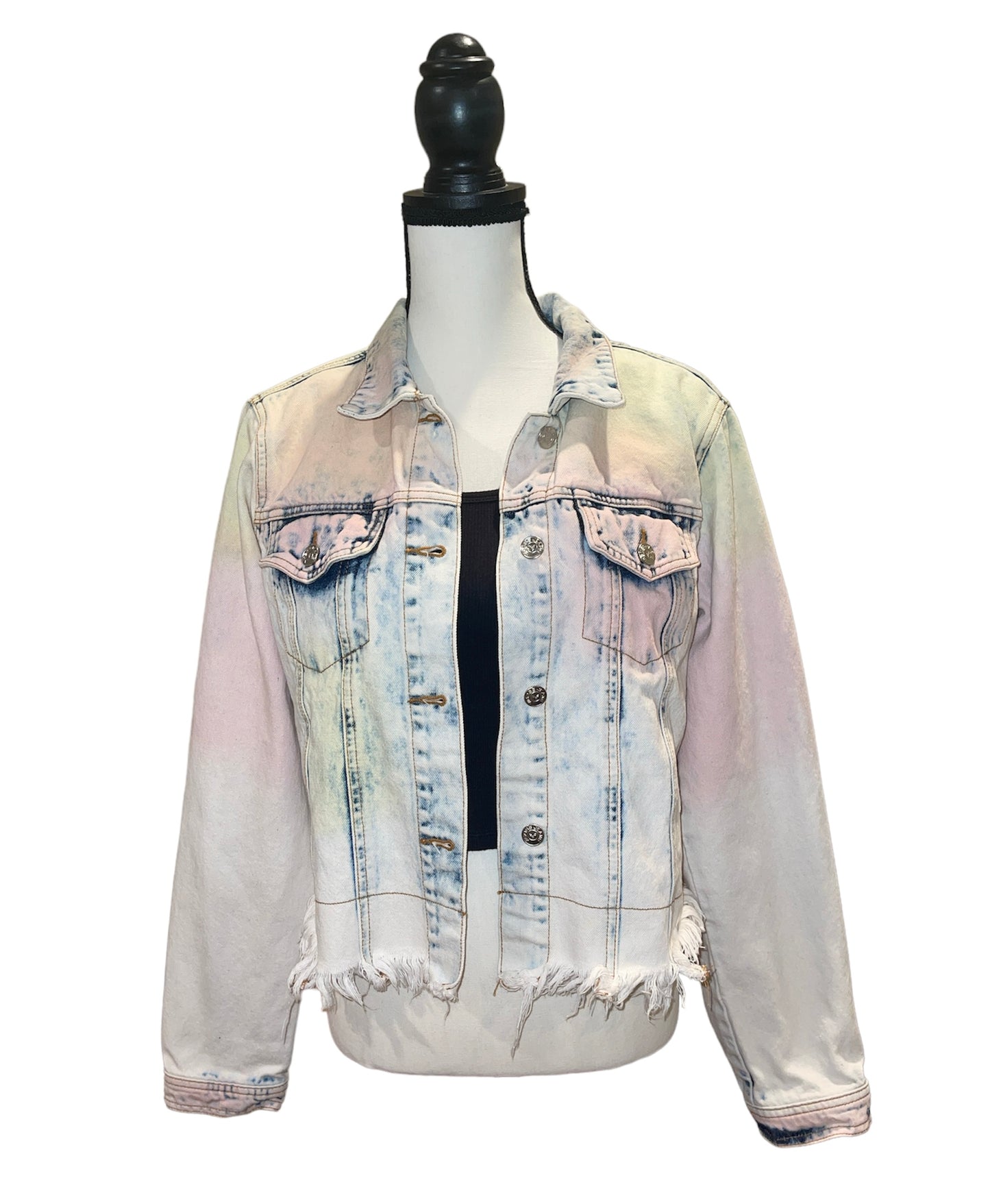 Billy Idol Vintage Style Denim Jacket