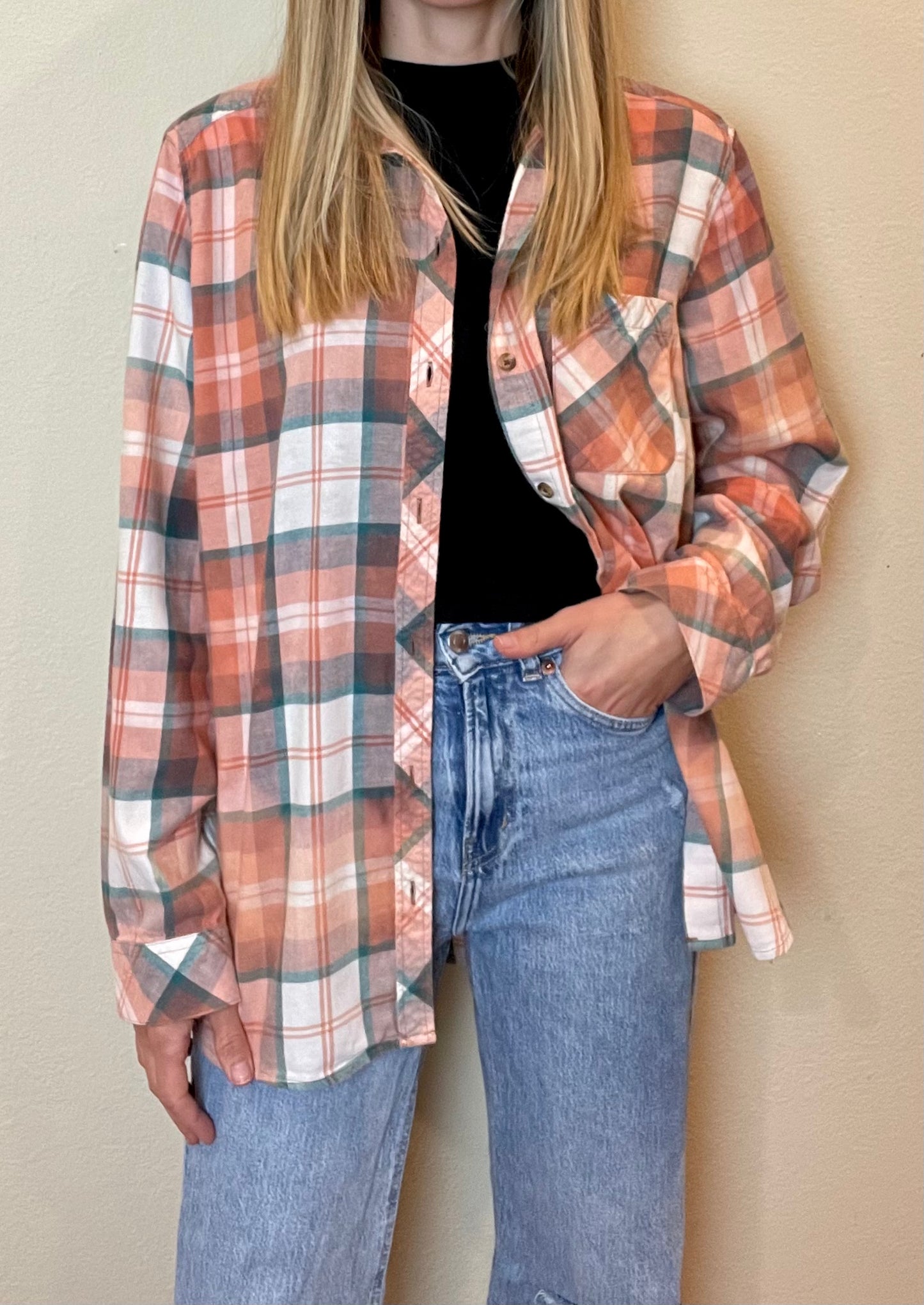 Blondie Vintage Style Lightweight Flannel