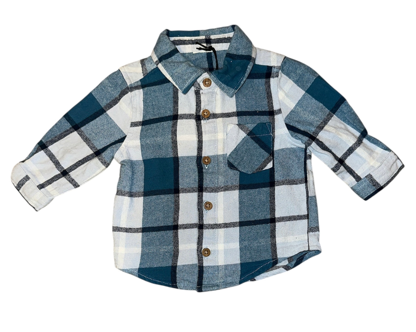 Upcycled Baby Flannel featuring Pink Floyd