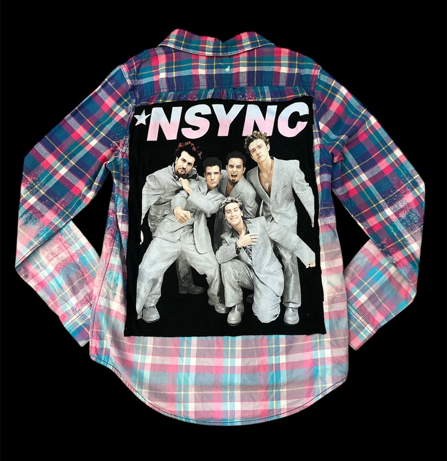 Upcycled Youth Plaid featuring *NSYNC
