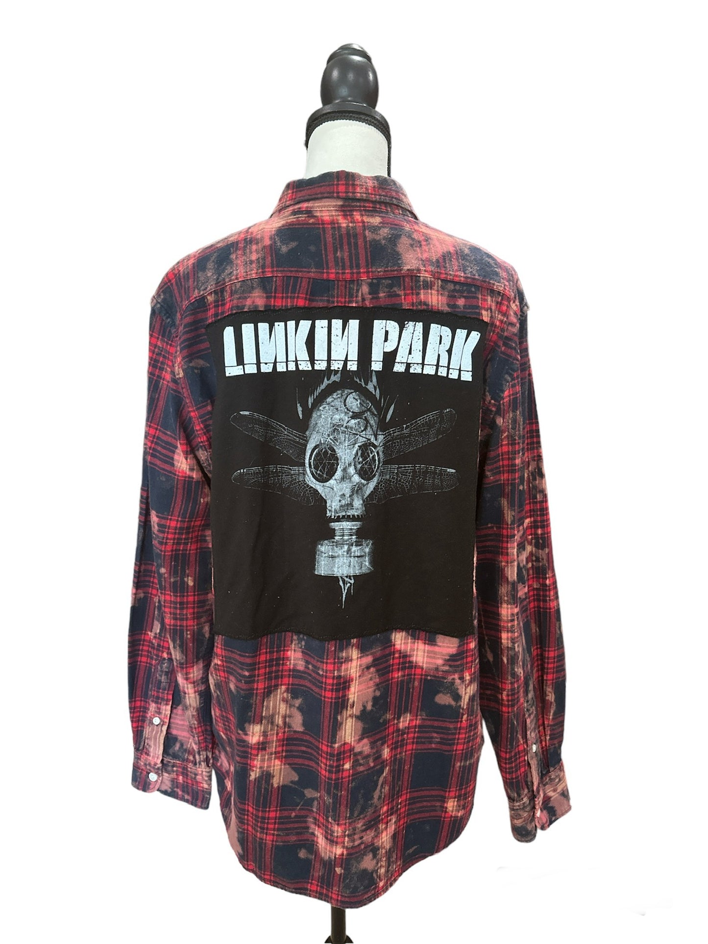 Upcycled Linkin Park Flannel