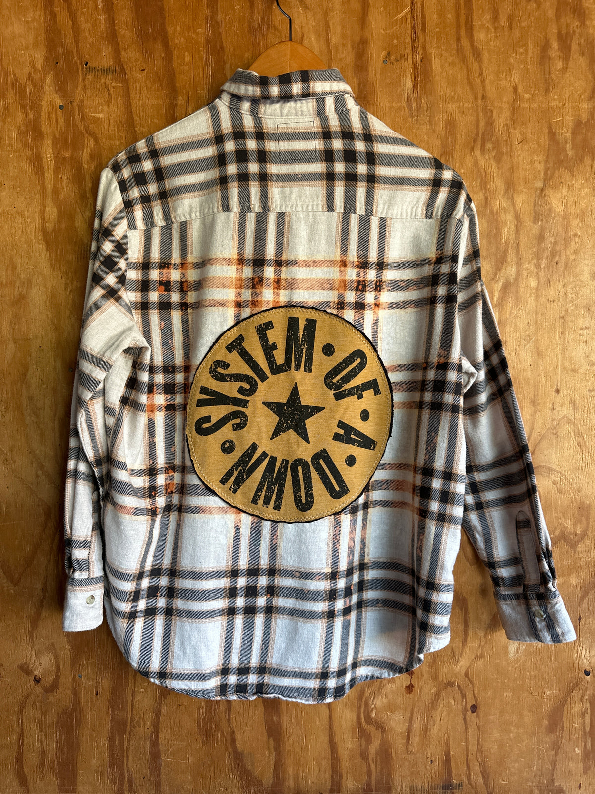 Upcycled Band Flannel ft. System of a Down