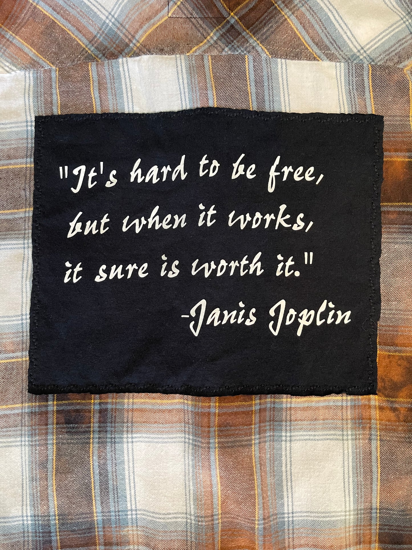 Janis Joplin Lightweight Flannel