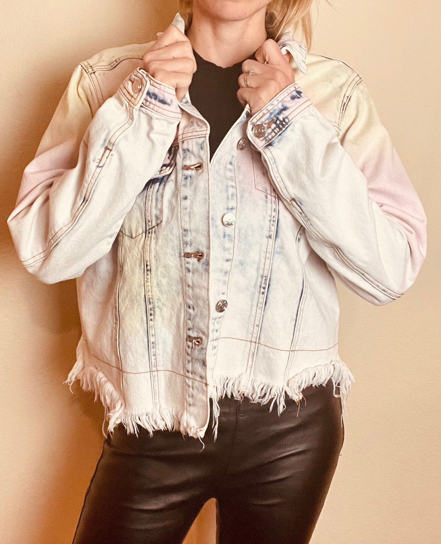 Billy Idol Vintage Style Denim Jacket