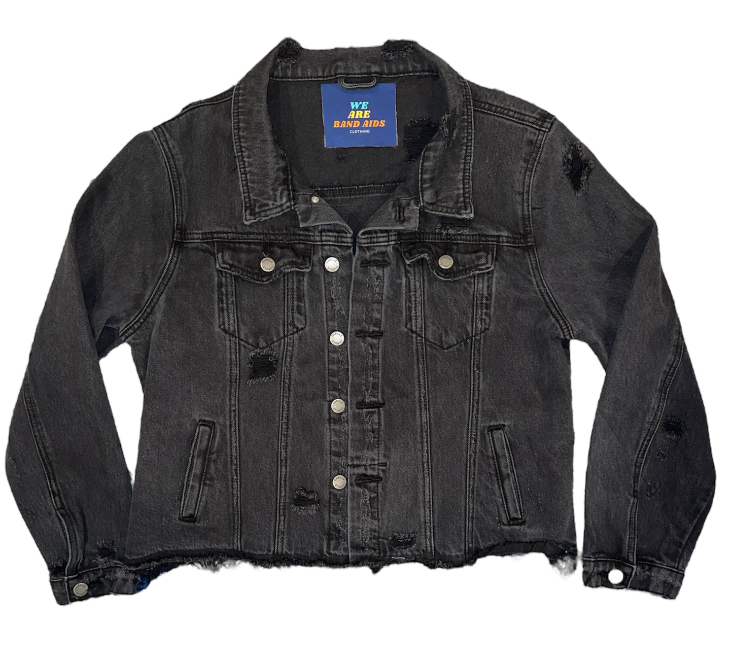 Stevie Nicks Distressed Denim Jacket