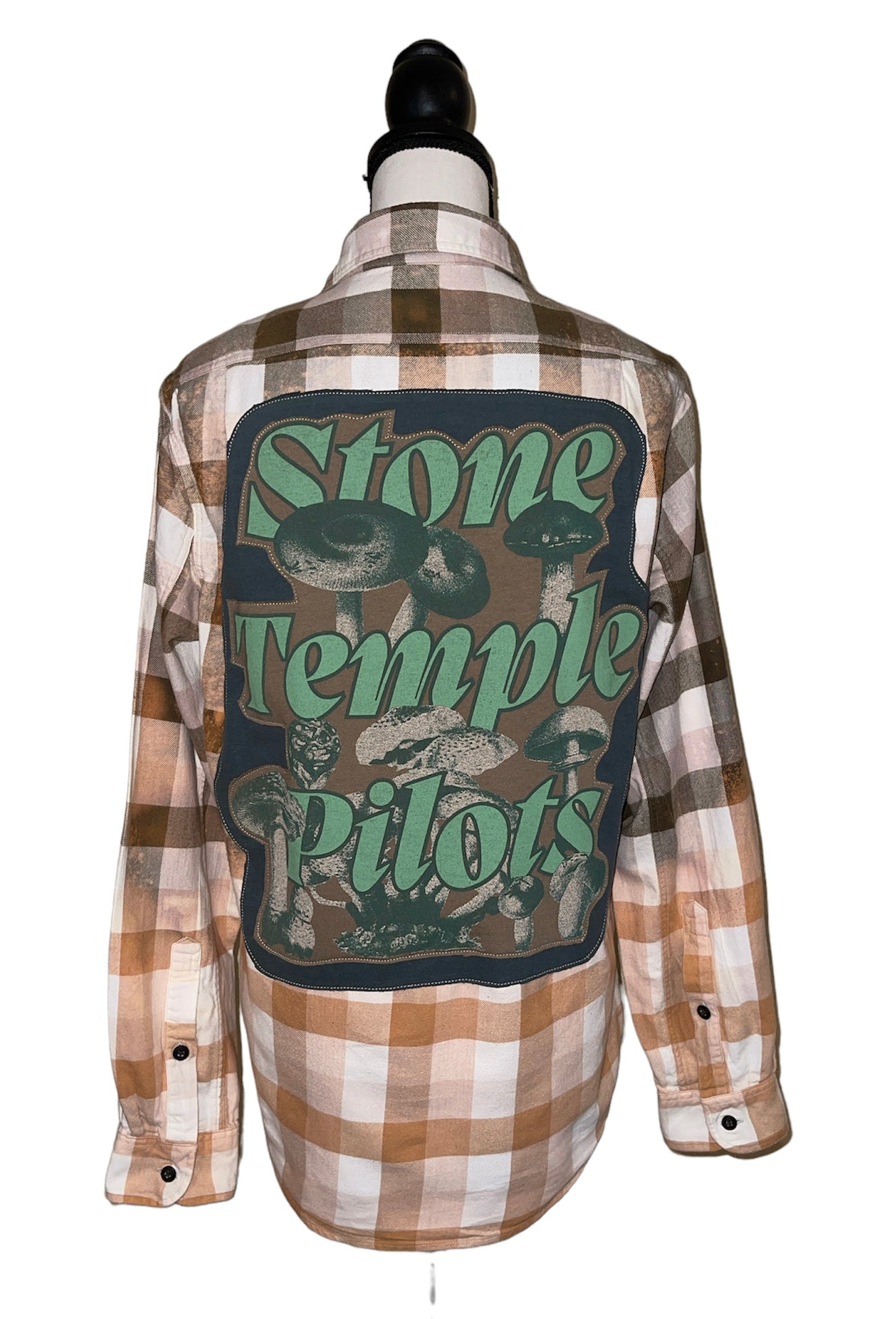 Stone Temple Pilots Distressed Flannel