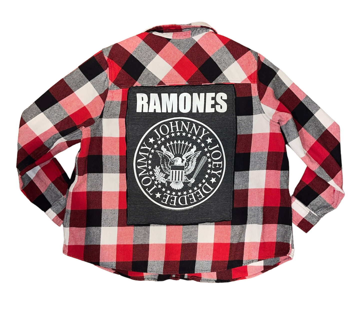 Ramones Oversized Womens Flannel
