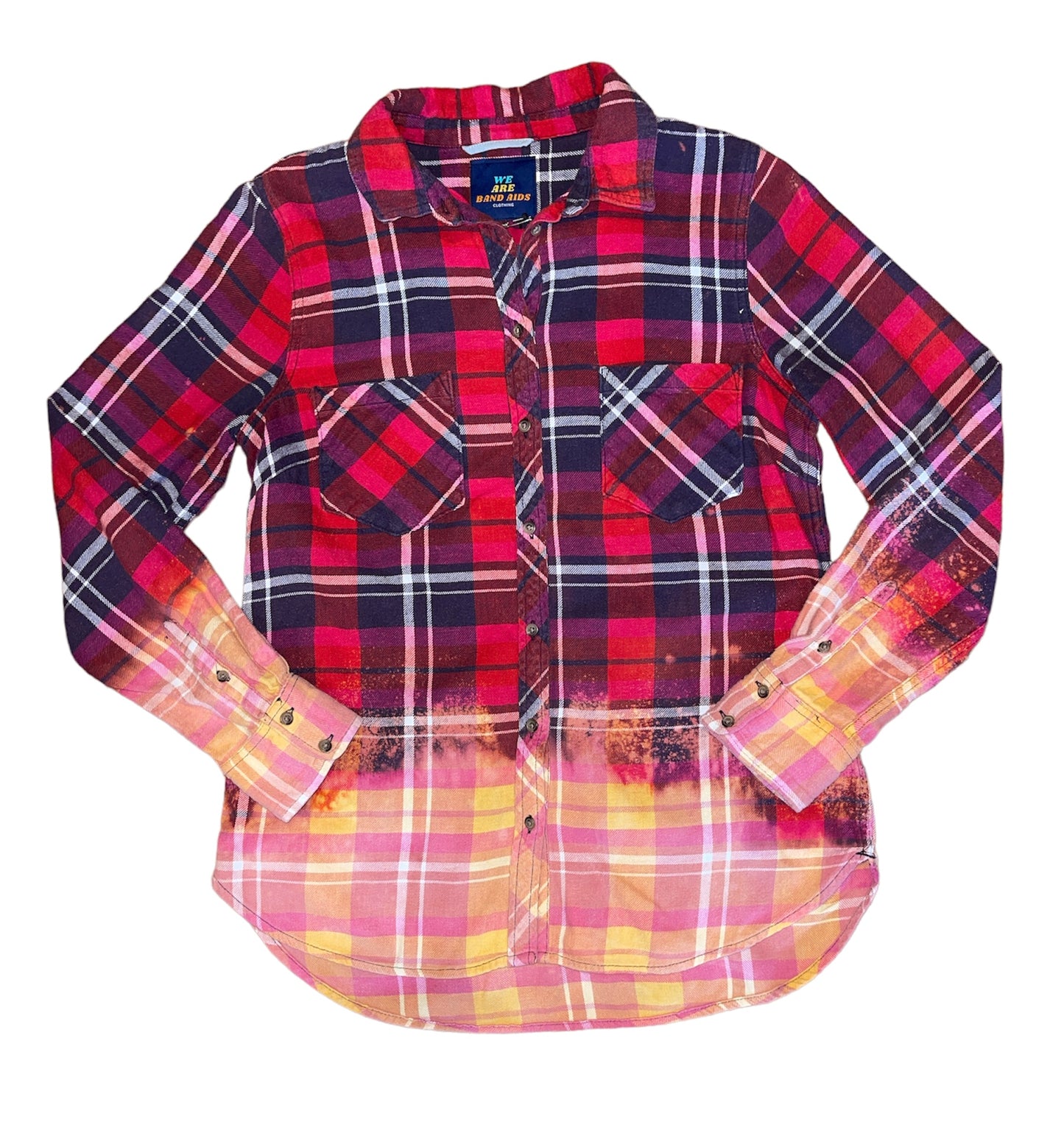 Led Zeppelin Vintage Style Distressed Flannel